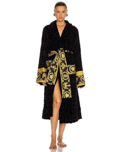 versace bathrobe womens